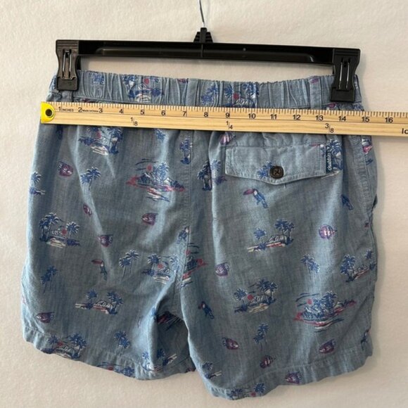 Chubbies Tropical Print Shorts Elastic Waist Casual Summer Small‎ - Picture 6 of 7